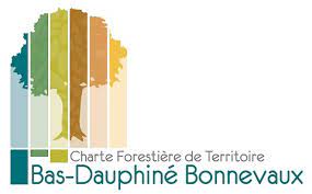 Logo de la charte forestière de territoire du Bas-Dauphiné Bonnevaux
