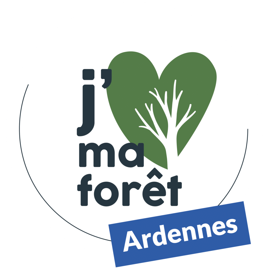 Logo de la campagne de don J'aime ma forêt des Ardennes